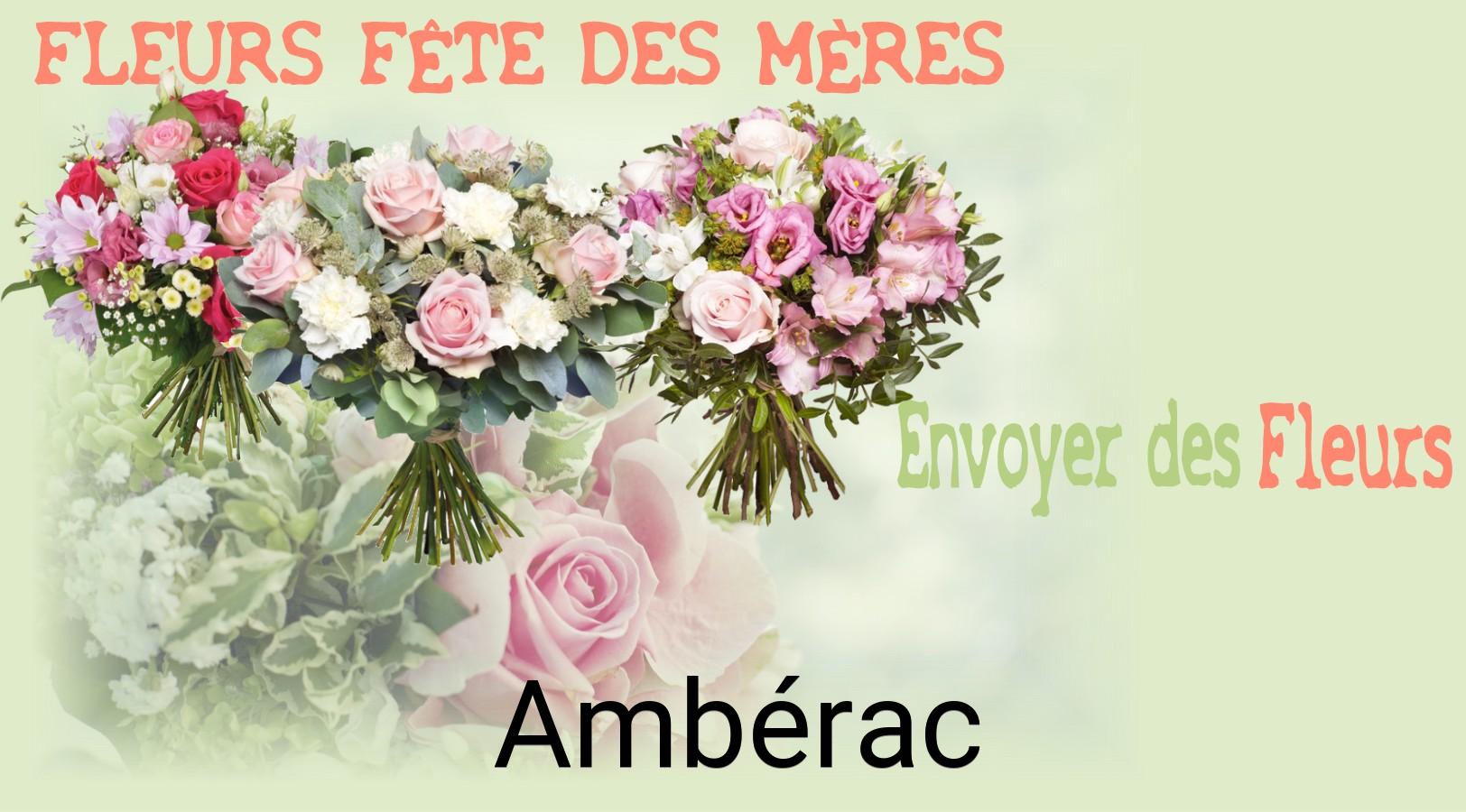 Bouquet de Fête des Mères livré à Ambérac